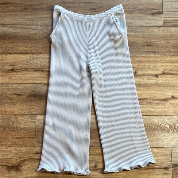 Marissa Webb Pants - Marissa Webb Wide leg Arie ribbed pants